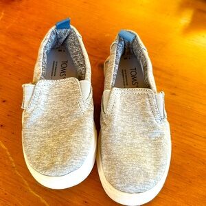 Tom’s Velcro slip ons